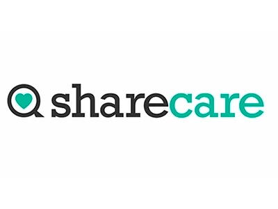 Qsharecare logo on a white background with cosmetic surgery reviews.