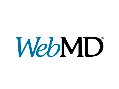 Web MD logo displaying cosmetic surgery reviews on a white background.