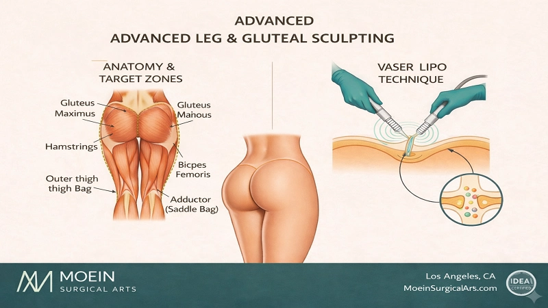 Banana Roll Removal with Vaser Liposuction