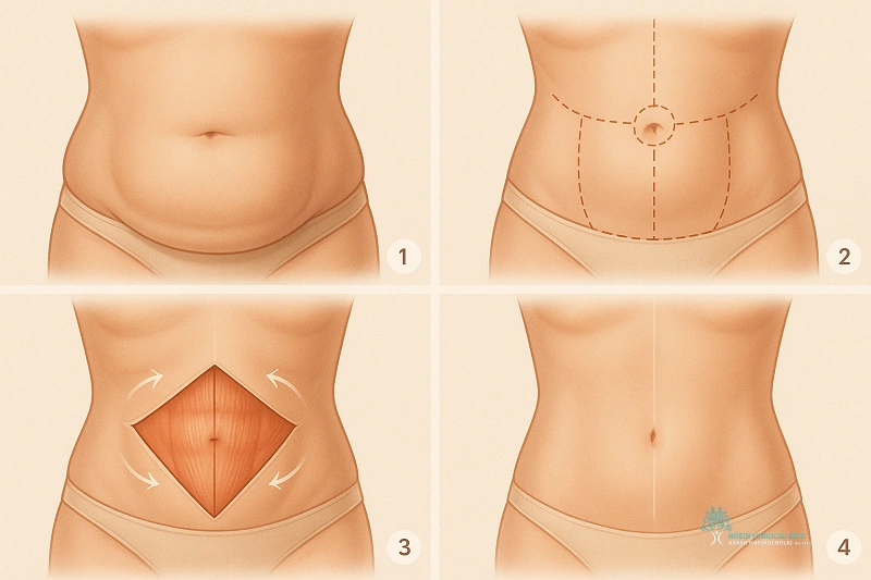 How the Fleur-de-Lis Tummy Tuck Surgery Works?