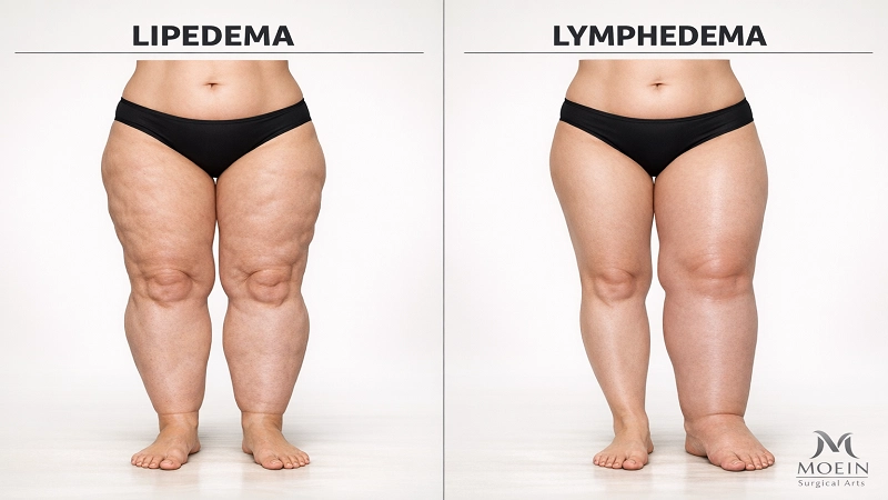 Lipedema vs Lymphedema | Tips from Dr. Moein in LA