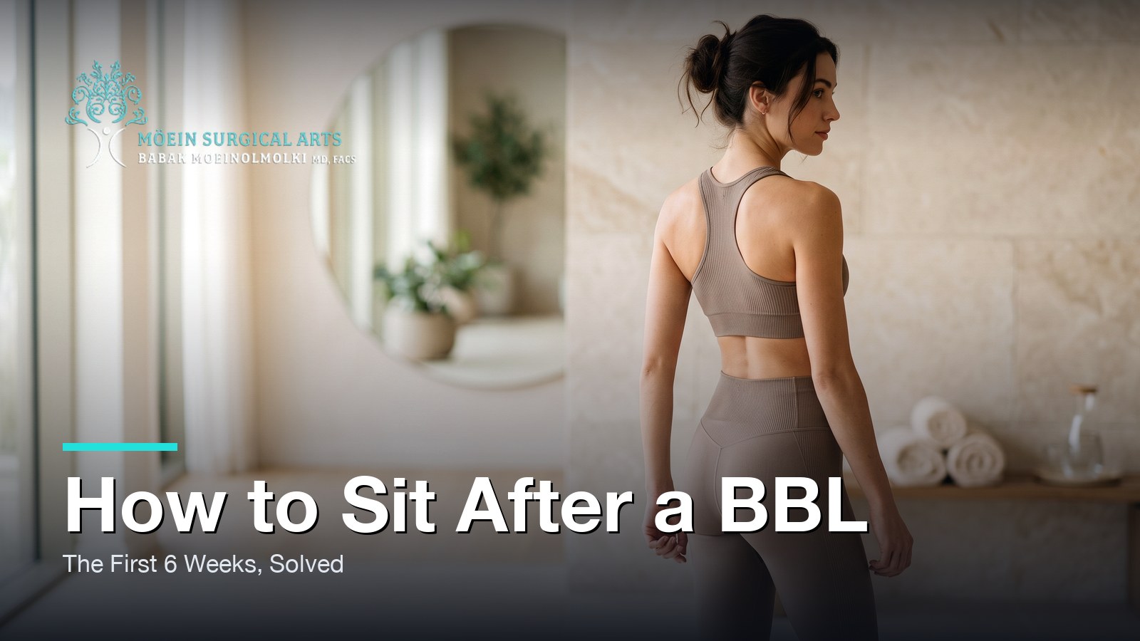How to Sit After a BBL: The First 6 Weeks, Solved