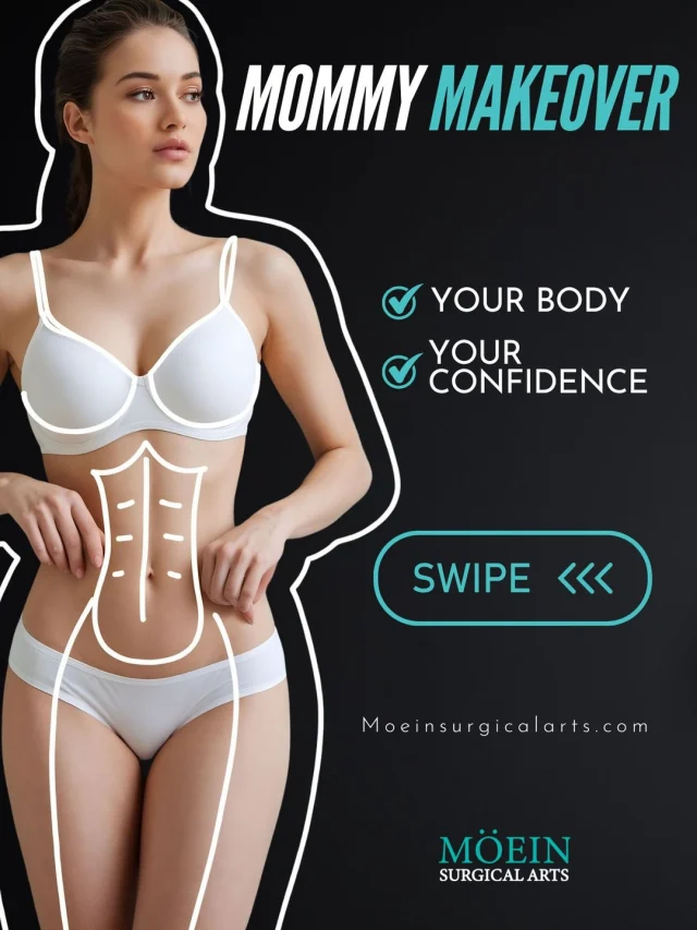 ✨ Mommy Makeover at Moein Surgical Arts ✨

Pregnancy and motherhood bring immense joy, but they can also leave lasting changes on your body—stretched skin, sagging breasts, and stubborn fat that won’t go away with diet or exercise. A Mommy Makeover is a customized combination of procedures designed to restore your pre-pregnancy shape and confidence.

At Moein Surgical Arts, we focus on:
Breast enhancement or lift to restore fullness and perkiness
Tummy tuck to tighten loose abdominal skin and repair muscles
Liposuction to remove stubborn fat for a smoother contour

Every makeover is tailored to your unique body and goals, helping you feel confident, rejuvenated, and like yourself again. 💖

📲 DM us
📞 (310) 861-4093
🌐 moeinsurgicalarts.com
📧 Appointment@msurgicalarts.com
📅 Book your consultation today and take the first step toward reclaiming your confidence!

#mommymakeover #moeinsurgicalarts #drmoein #tummytuck #breastlift