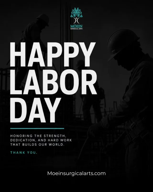 🇺🇸 Happy Labor Day from Moein Surgical Arts! 🇺🇸

Today, we honor the dedication, hard work, and commitment of every individual who helps make our communities stronger. From healthcare professionals to everyday heroes, your efforts deserve to be celebrated.

At Moein Surgical Arts, we’re proud to recognize the people whose passion and perseverance inspire us every day. ❤️

Wishing you and your loved ones a safe, relaxing, and well-deserved Labor Day! ✨

#LaborDay #HappyLaborDay #MoeinSurgicalArts #BeverlyHills #LosAngeles